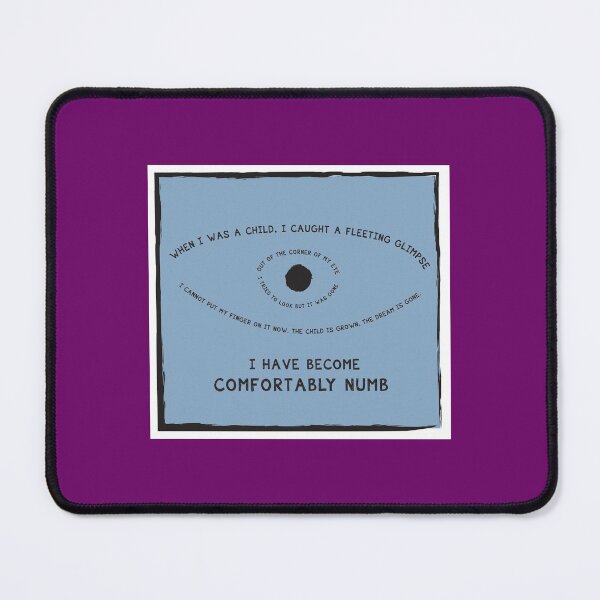 Item preview, Comfortably Numb Poster designed and sold by BridesmaiStore.