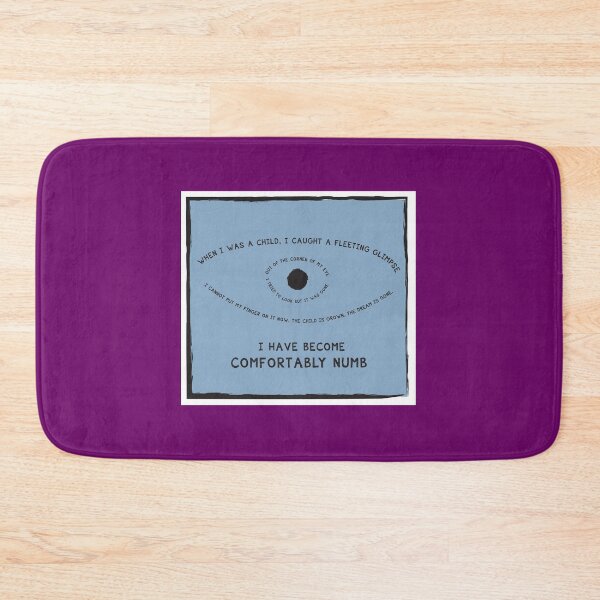 Item preview, Comfortably Numb Poster designed and sold by BridesmaiStore.