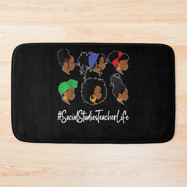 Item preview,  Social Studies Teacher Life Black African American Woman designed and sold by luisweber.