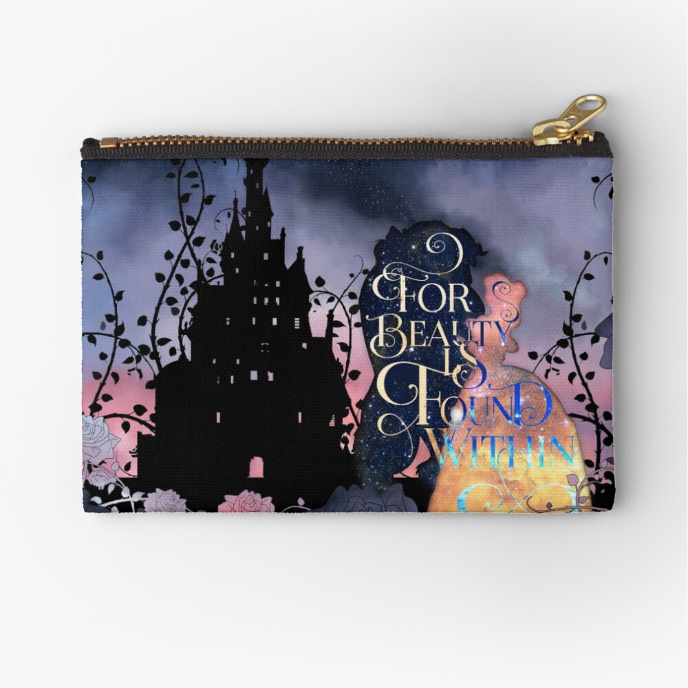 For Beauty is Found Within Zipper Pouch