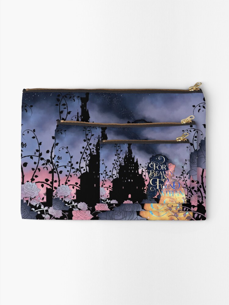 Alternate view of For Beauty is Found Within Zipper Pouch