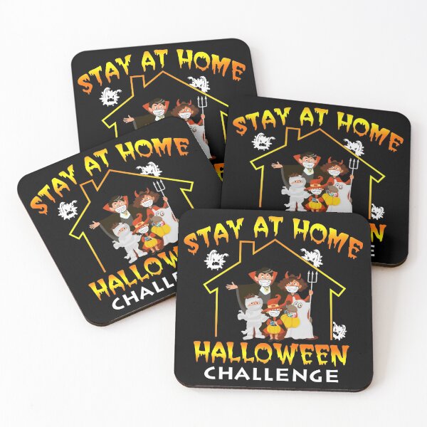 Item preview, Stay At Home Holloween Challenge T-Shirt designed and sold by sandra3291.