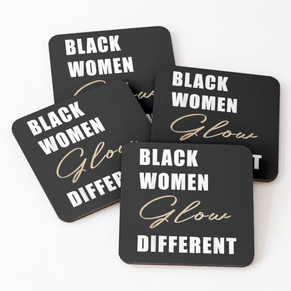 Item preview,  Black Women Glow Different designed and sold by luisweber.
