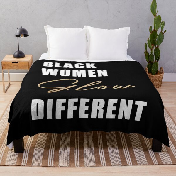 Item preview,  Black Women Glow Different designed and sold by luisweber.