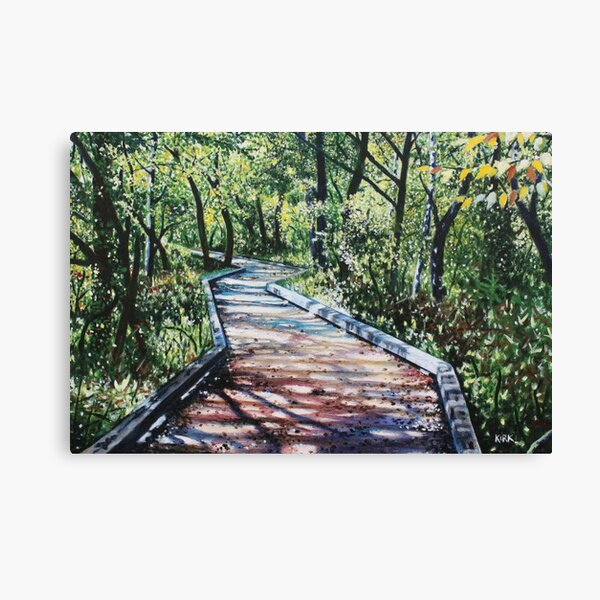 Mile Creek Greenway Canvas Print