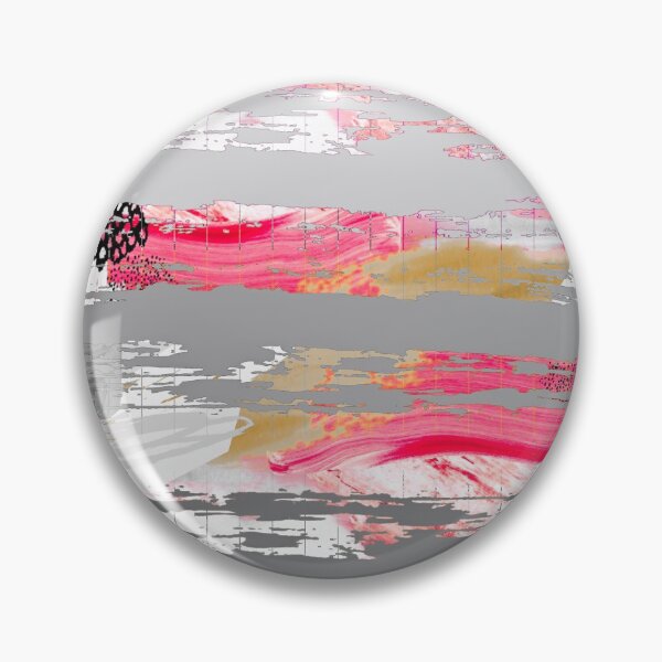 Item preview, Acrylic Stripped Brush Strokes Collage Patterned designed and sold by Designs By YL.