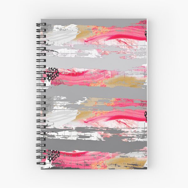 Item preview, Acrylic Stripped Brush Strokes Collage Patterned designed and sold by Designs By YL.