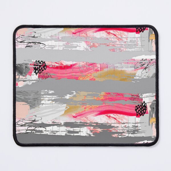 Item preview, Acrylic Stripped Brush Strokes Collage Patterned designed and sold by Designs By YL.