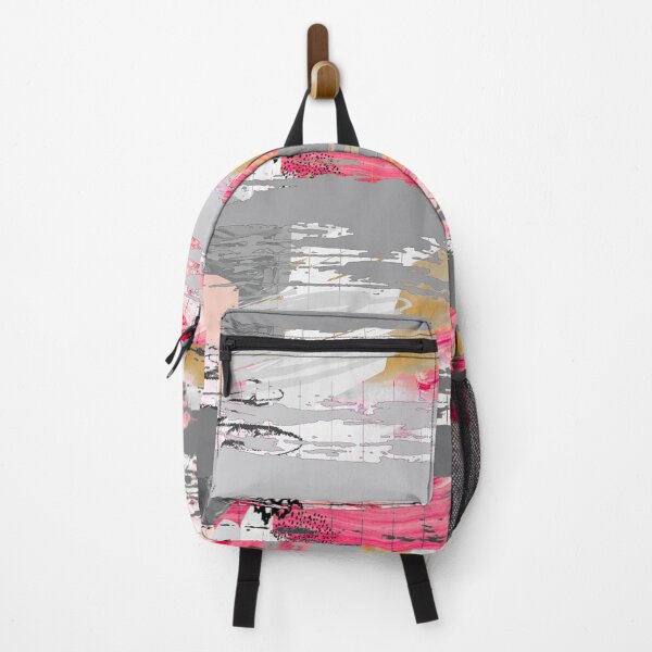 Item preview, Acrylic Stripped Brush Strokes Collage Patterned designed and sold by Designs By YL.