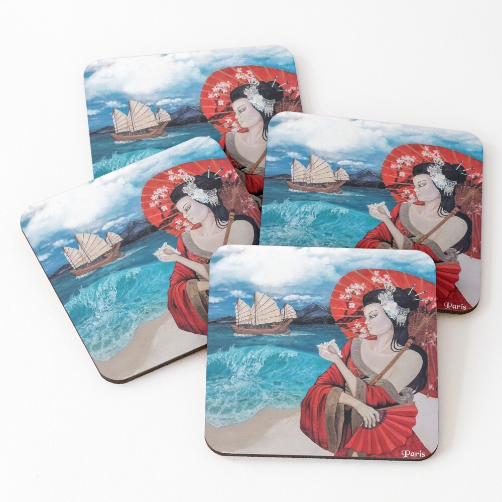 Item preview, Coasters (Set of 4) designed and sold by Gothic-Roses.