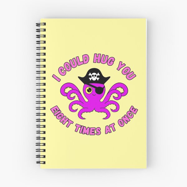 Item preview, I Could Hug You Eight Times At Once - Octopus Pirate designed and sold by yoshra.