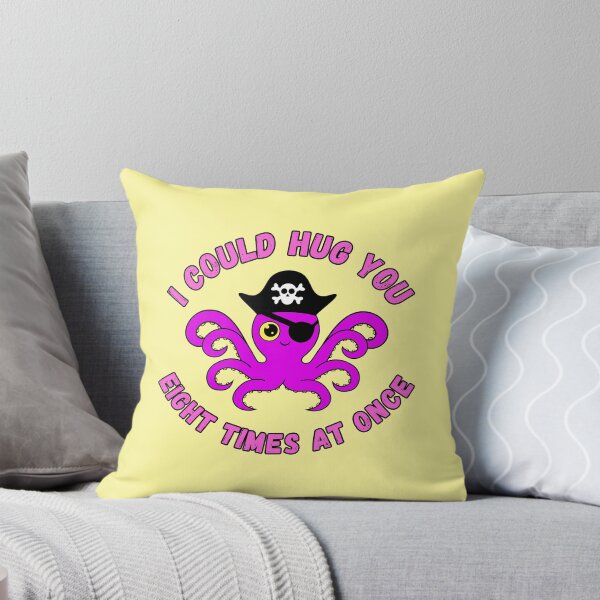 Item preview, I Could Hug You Eight Times At Once - Octopus Pirate designed and sold by yoshra.