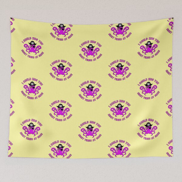 Item preview, I Could Hug You Eight Times At Once - Octopus Pirate designed and sold by yoshra.