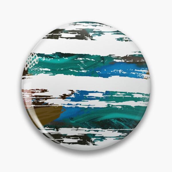 Item preview, Acrylic Stripped Brush Strokes Collage Patterned designed and sold by Designs By YL.