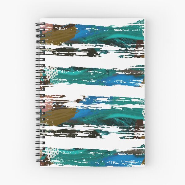Item preview, Acrylic Stripped Brush Strokes Collage Patterned designed and sold by Designs By YL.