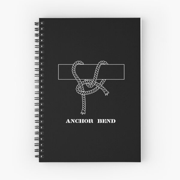 Item preview, Sailor knot anchor bend dark English version designed and sold by 7T-Designs.