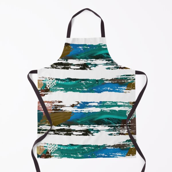 Item preview, Acrylic Stripped Brush Strokes Collage Patterned designed and sold by Designs By YL.