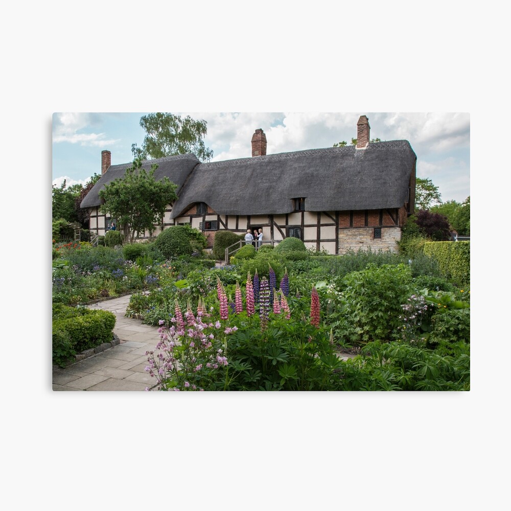 Ann Hathaway S Cottage Stratford Upon Avon Uk 2 Metal Print By Serendipity Redbubble