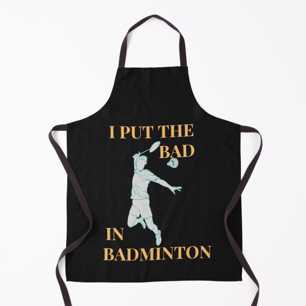 Item preview, In put the bad in badminton designed and sold by omeca.