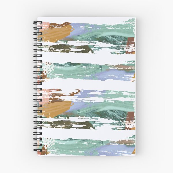 Item preview, Acrylic Stripped Brush Strokes Collage Patterned designed and sold by Designs By YL.