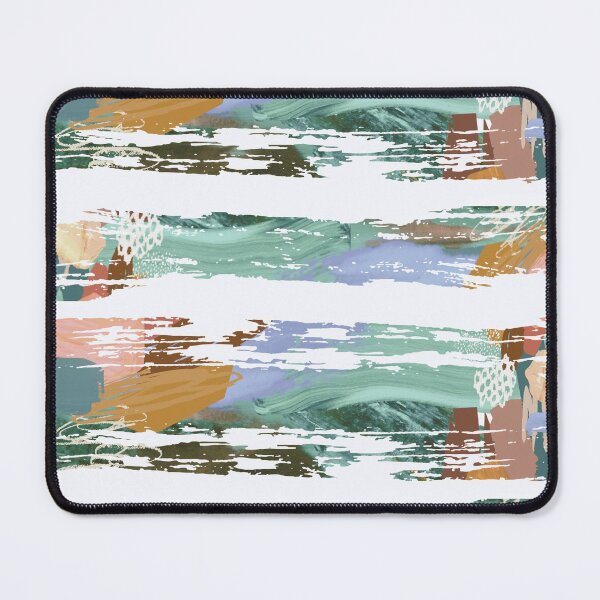 Item preview, Acrylic Stripped Brush Strokes Collage Patterned designed and sold by Designs By YL.