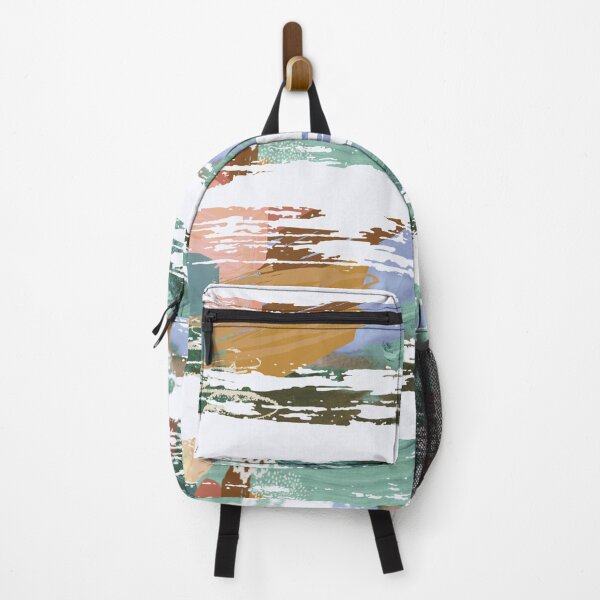 Item preview, Acrylic Stripped Brush Strokes Collage Patterned designed and sold by Designs By YL.