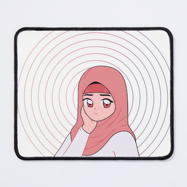 Item preview, Cute anime hijabi girl designed and sold by Seoul26.