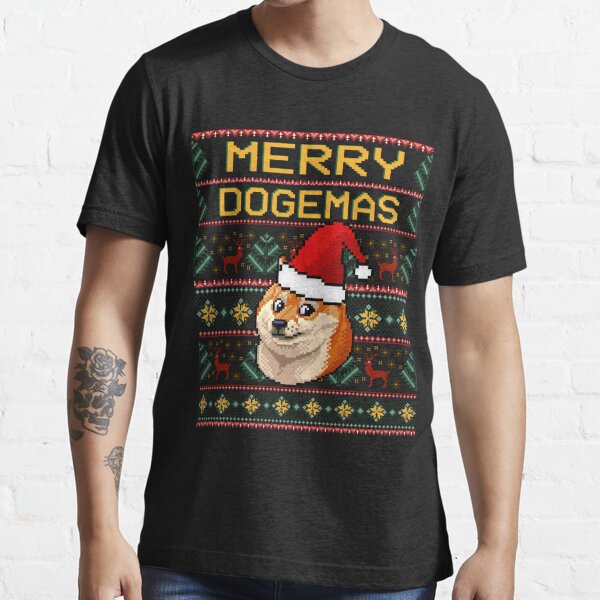 shiba inu christmas sweater