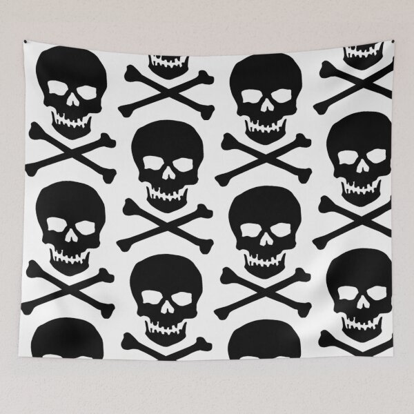 Item preview, Skull and cross bones (Pirate) designed and sold by -Blaze-.