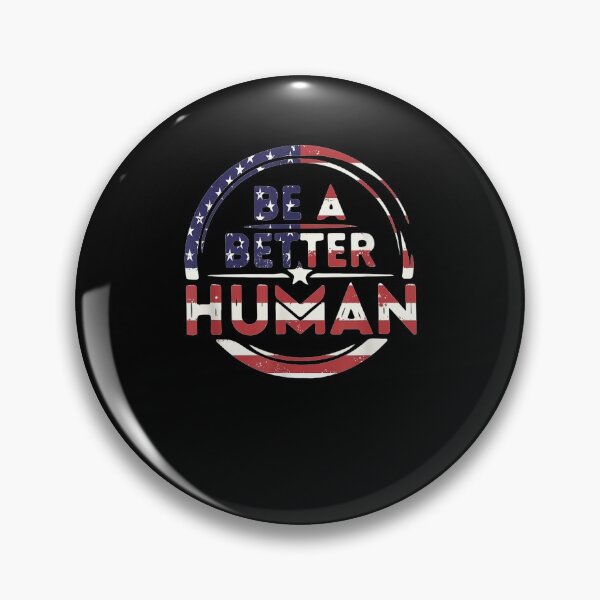 Item preview,  Better Human Kind Kindness American Flag designed and sold by luisweber.