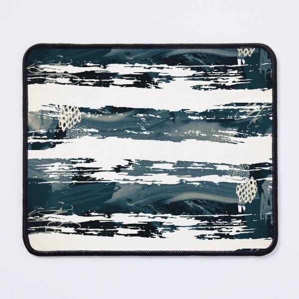 Item preview, Acrylic Stripped Brush Strokes Collage Patterned designed and sold by Designs By YL.