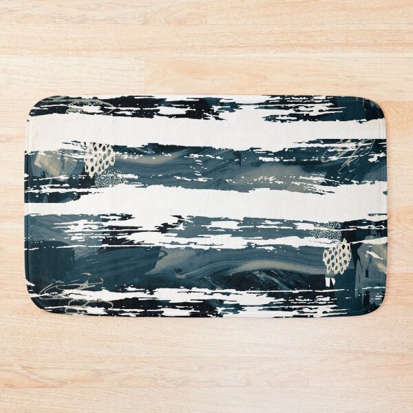 Item preview, Acrylic Stripped Brush Strokes Collage Patterned designed and sold by Designs By YL.