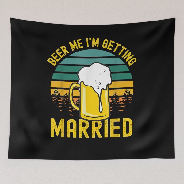 Item preview,  Mens Beer Getting Married Funny Groom Bachelor Party designed and sold by luisweber.