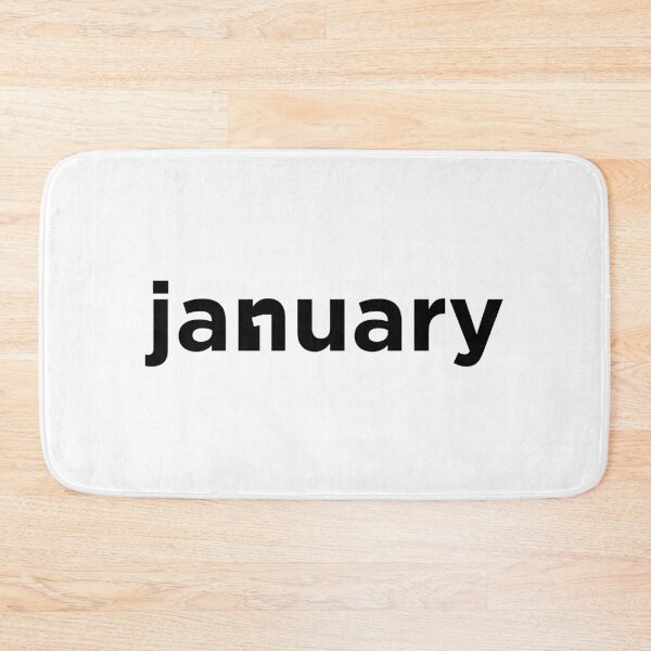 Item preview, JANUARY designed and sold by mnmlstID.