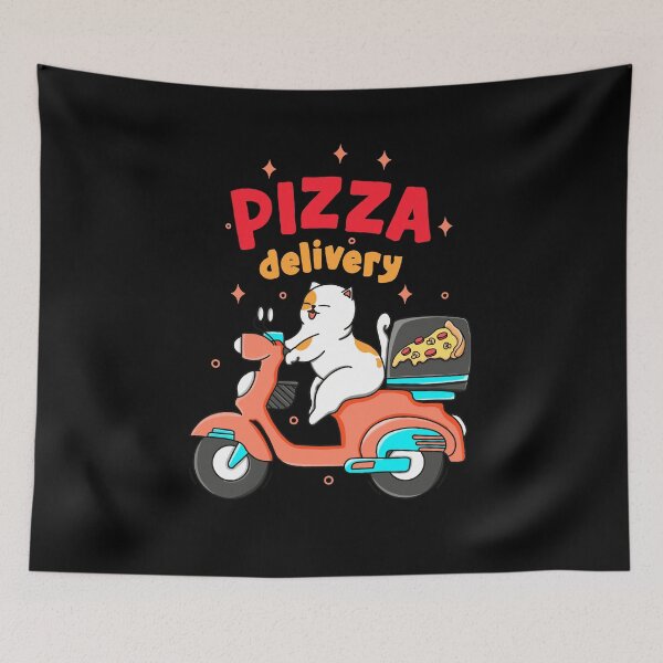 Item preview, Pizza Delivery designed and sold by Kimprut.
