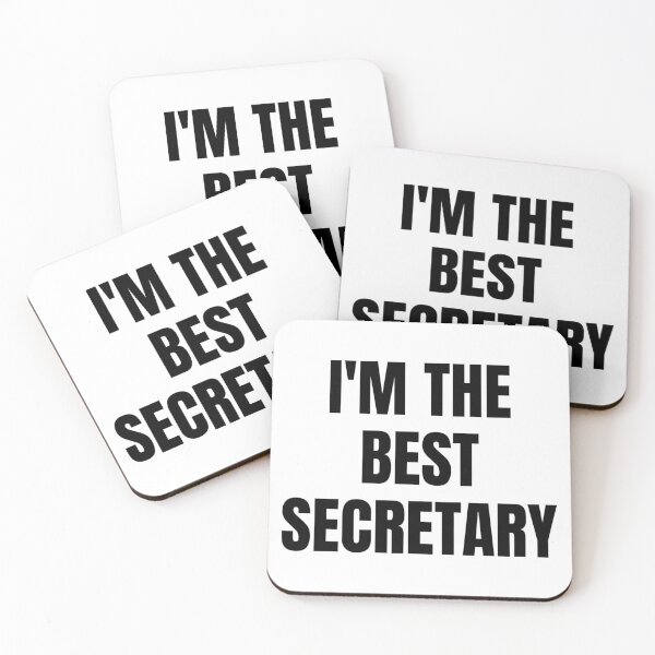 Item preview, I'M THE BEST SECRETARY designed and sold by iamxxx.