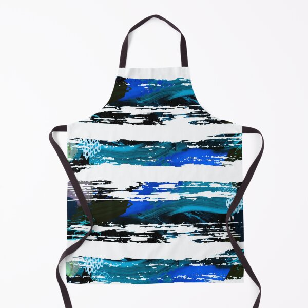 Item preview, Acrylic Stripped Brush Strokes Collage Patterned designed and sold by Designs By YL.