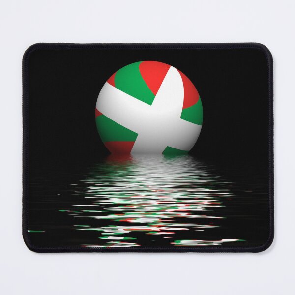 Basque flag setting / rising Mouse Pad