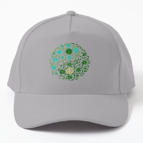 Floral Yin-Yang V3 Baseball Cap