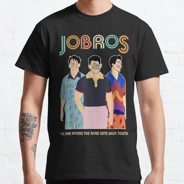 jonas brothers throwback t shirt