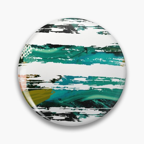 Item preview, Acrylic Stripped Brush Strokes Collage Patterned designed and sold by Designs By YL.