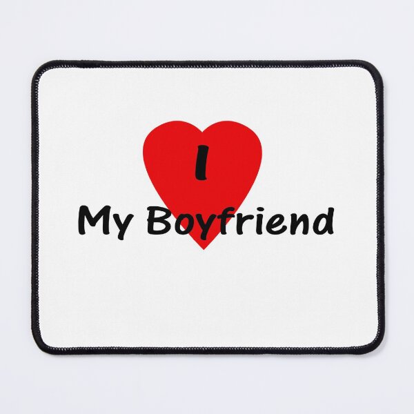 Item preview, I Love My Boyfriend T-shirt Top designed and sold by deanworld.