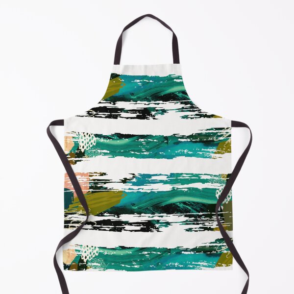 Item preview, Acrylic Stripped Brush Strokes Collage Patterned designed and sold by Designs By YL.