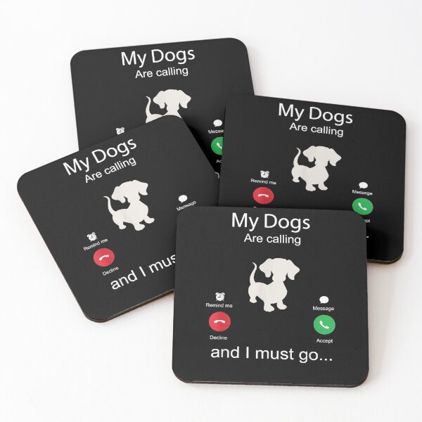 Item preview,  Funny Dogs Calling Must Lover designed and sold by luisweber.
