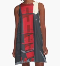Paris Balcony A-Line Dress