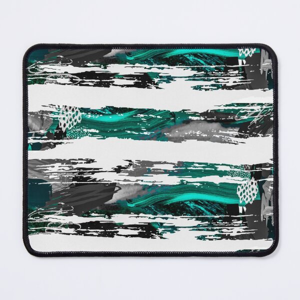 Item preview, Acrylic Stripped Brush Strokes Collage Patterned designed and sold by Designs By YL.
