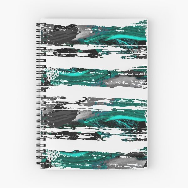Item preview, Acrylic Stripped Brush Strokes Collage Patterned designed and sold by Designs By YL.