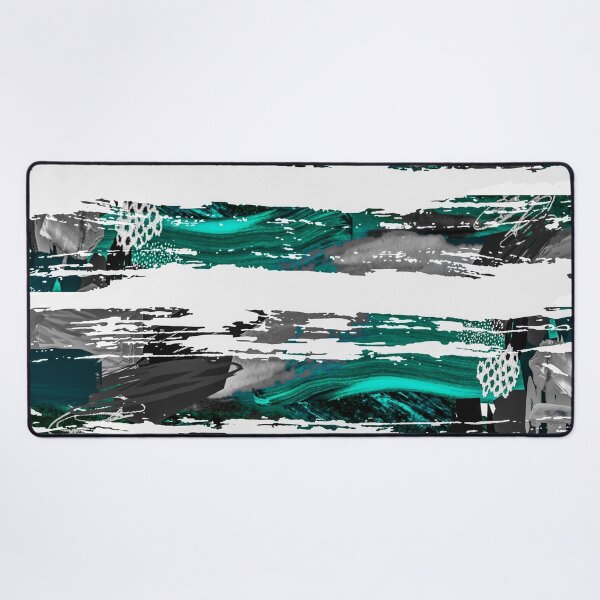 Item preview, Acrylic Stripped Brush Strokes Collage Patterned designed and sold by Designs By YL.