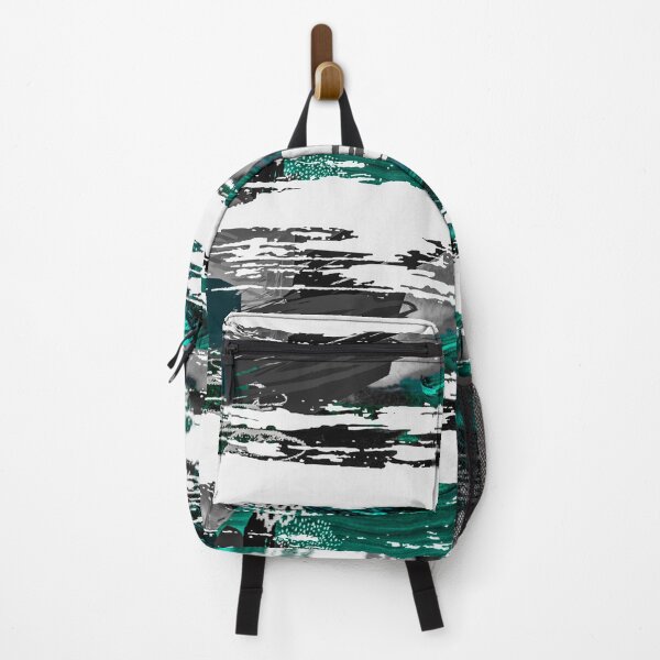 Item preview, Acrylic Stripped Brush Strokes Collage Patterned designed and sold by Designs By YL.