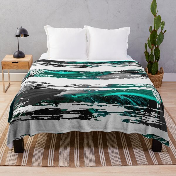 Item preview, Acrylic Stripped Brush Strokes Collage Patterned designed and sold by Designs By YL.